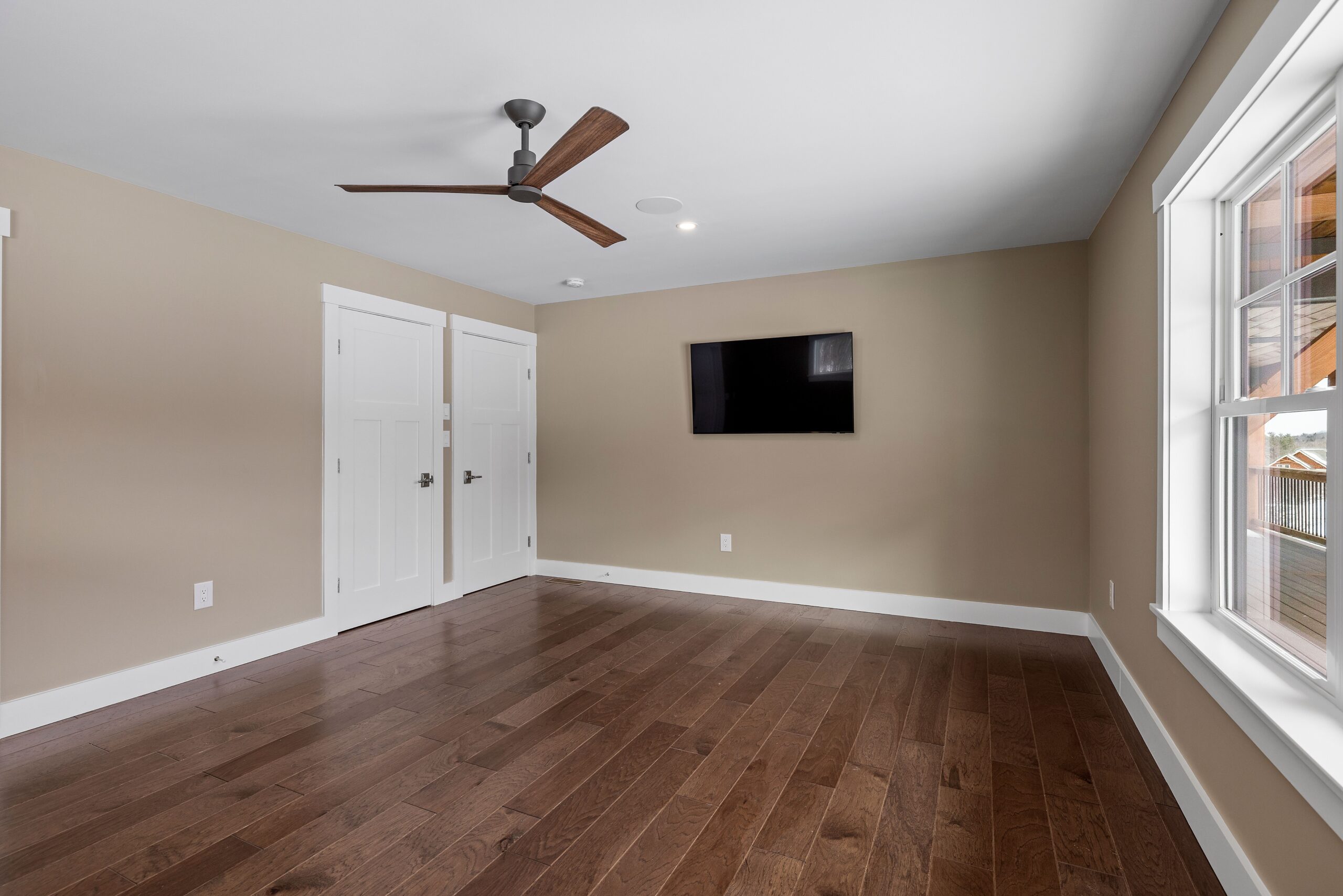 Hardwood flooring installation